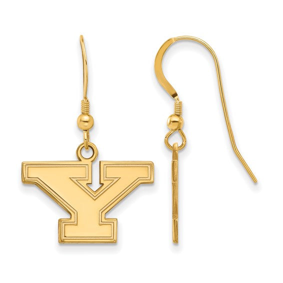 SS w/GP Youngstown State University Small Dangle Earrings