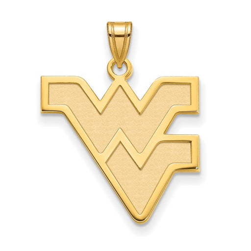 SS w/GP West Virginia University Large Pendant