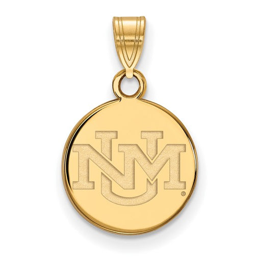 10ky University of New Mexico Small Pendant