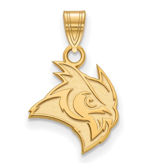 14ky Rice University Small Owls Pendant