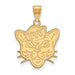 SS w/GP Brigham Young University Large Cougar Pendant