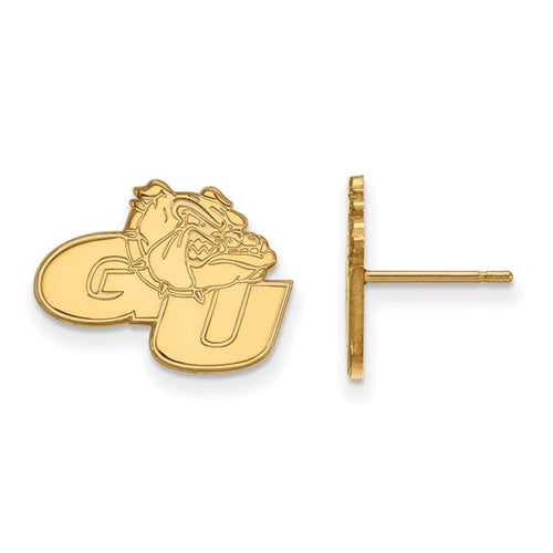 SS w/GP Gonzaga University Small Post Earrings