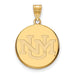 14ky University of New Mexico Large Pendant