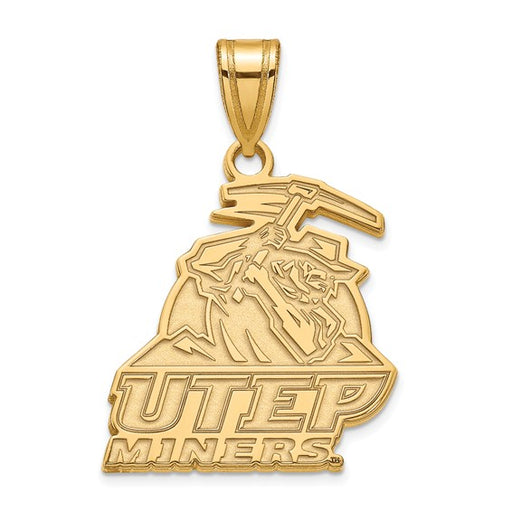 14ky The University of Texas at El Paso Large UTEP Miners Pendant