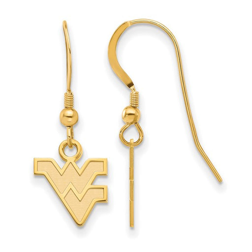 SS w/GP West Virginia University XS Dangle Earrings