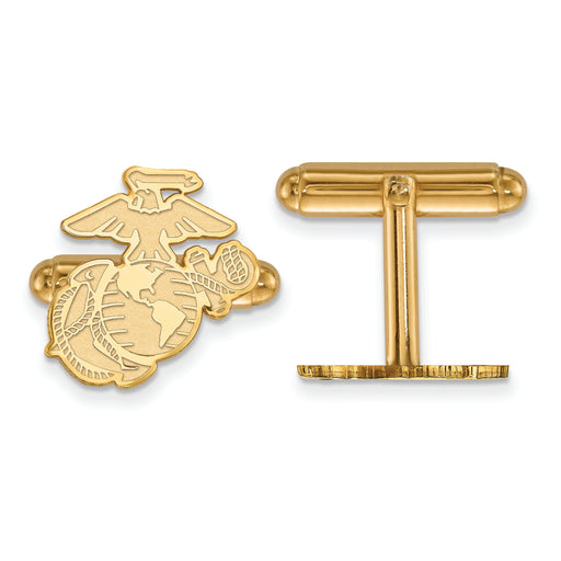 14ky U.S. Marine Corps Cuff Link