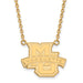 10ky Marquette University Large Athletics Pendant w/Necklace