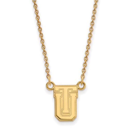 SS w/GP The University of Tulsa Small Pendant w/Necklace