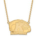 SS w/GP Kent State Large Logo Pendant w/Necklace