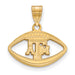 SS w/GP Texas A and M University T-A-M Football Pendant