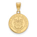 SS w/GP James Madison University Medium Crest Pendant