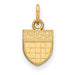 Gold Plated University of Richmond XS Shield Pendant