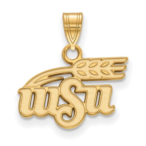 SS w/GP Wichita State University W-S-U Small Pendant