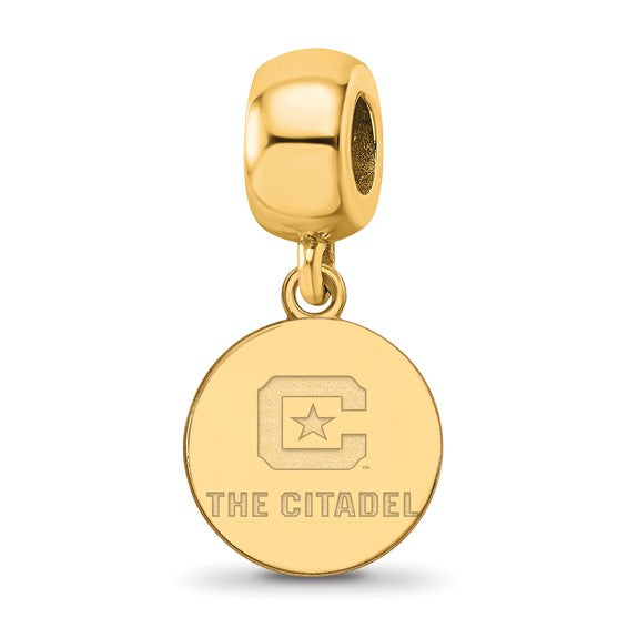 SS w/GP The Citadel Small Dangle Bead