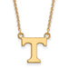 SS w/GP University of Tennessee Small Volunteers Necklace