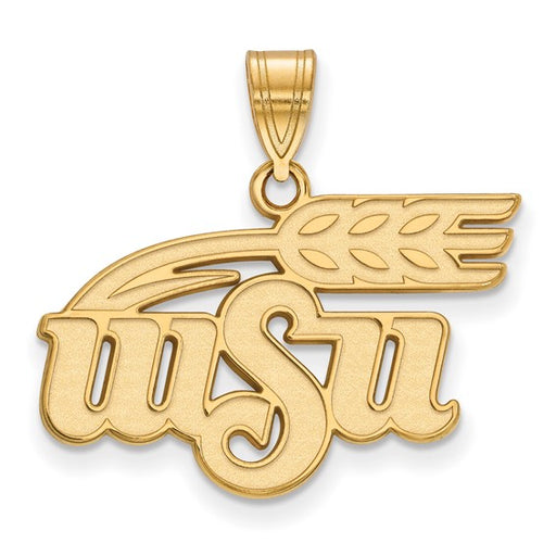 SS w/GP Wichita State University W-S-U Large Pendant