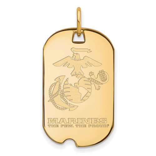 10ky U.S. Marine Corps Large Dog Tag