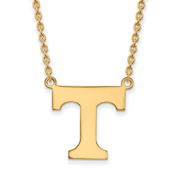 SS w/GP University of Tennessee Large Volunteers Necklace