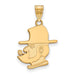 SS w/GP Appalachian State University Large Yosef Pendant