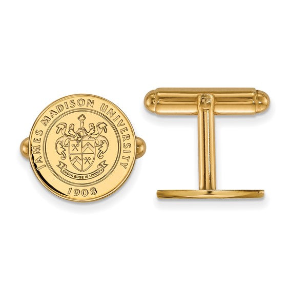 SS w/GP James Madison University Crest Cuff Links