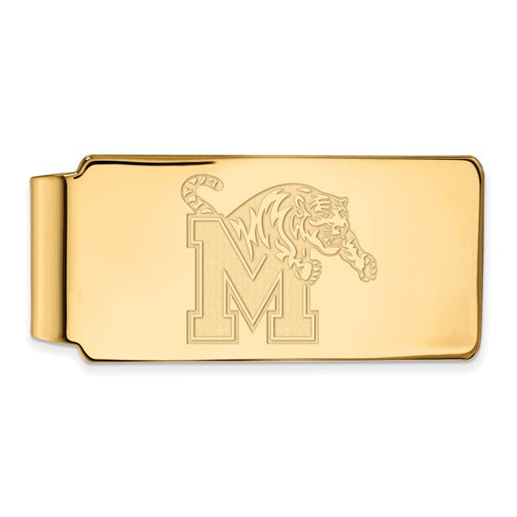 SS w/GP University of Memphis Tigers Money Clip