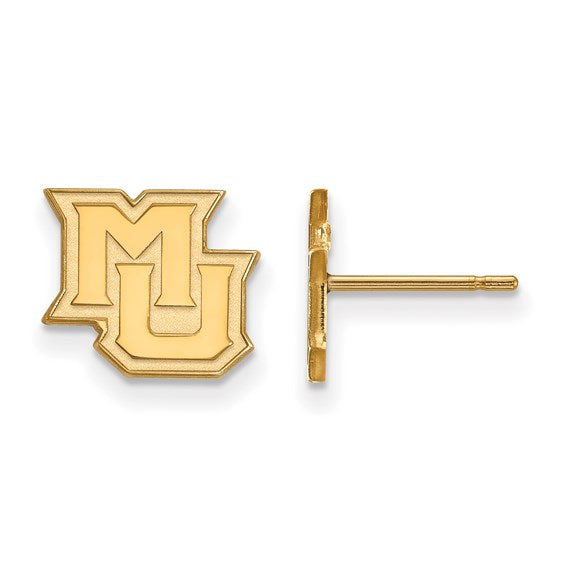 10ky Marquette University XS M-U Athletics Post Earrings