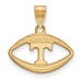 SS w/GP University of Tennessee Volunteers Pendant in Football