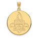 SS w/GP University of New Orleans XL Disc Logo with UNO Pendant