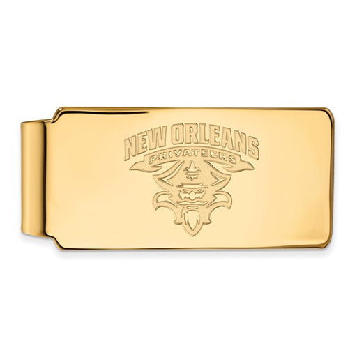 SS w/GP University of New Orleans Money Clip