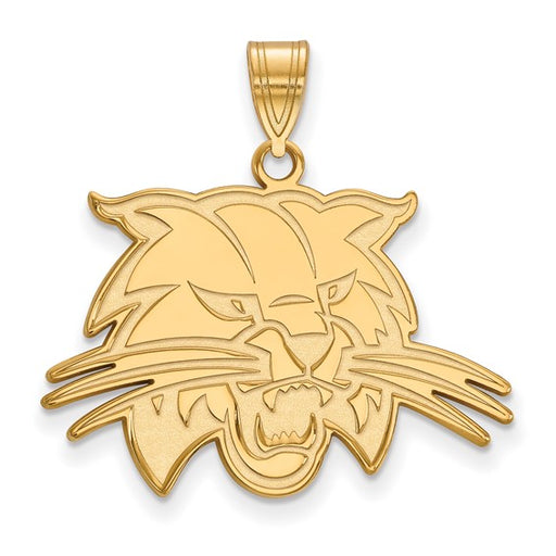 10ky Ohio University Large Bobcat Pendant