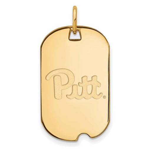 SS w/GP University of Pittsburgh Small Pitt Dog Tag