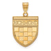 14ky Gold University of Richmond Large Shield Pendant