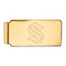 Sterling Silver Gold-plated NHL LogoArt Seattle Kraken Money Clip