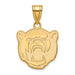 SS w/GP Baylor University Medium Head Pendant