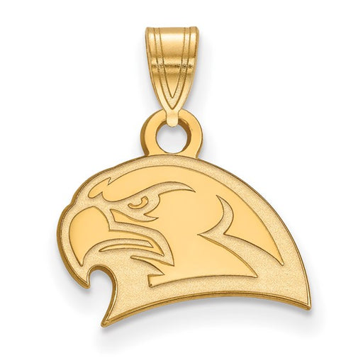 10ky Miami University Small Red Hawk Pendant