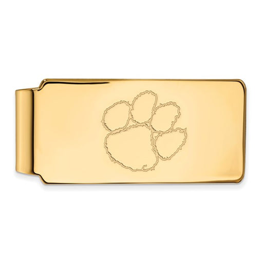 SS w/GP Clemson University Money Clip