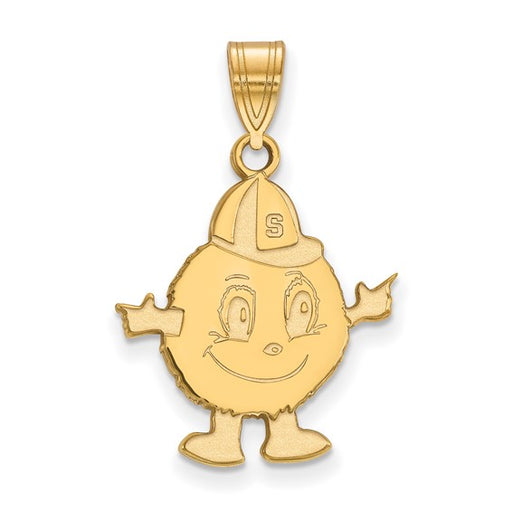 SS w/GP Syracuse University Large Orangemen Pendant