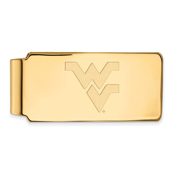 SS w/GP West Virginia University Money Clip