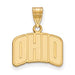 SS w/GP Ohio University Small "OHIO" Pendant