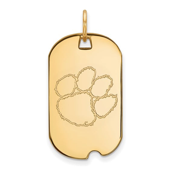 10ky Clemson University Small Dog Tag