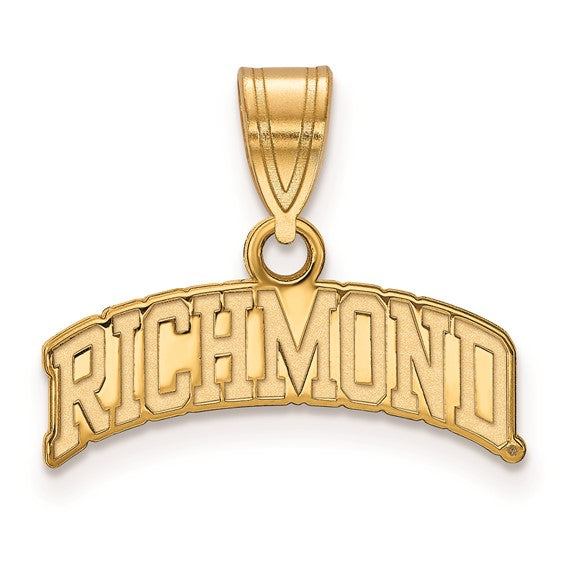 14ky Gold University of Richmond Medium Script Pendant