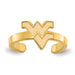 SS w/GP West Virginia University Toe Ring