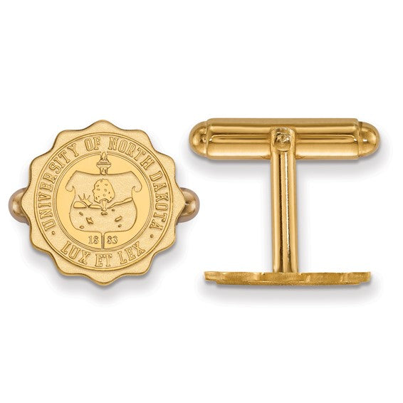 14ky University of North Dakota Crest Cuff Links