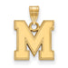 14ky University of Memphis M Small Pendant