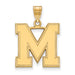 14ky University of Memphis M Large Pendant