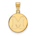 10ky University of Memphis Medium Disc Pendant