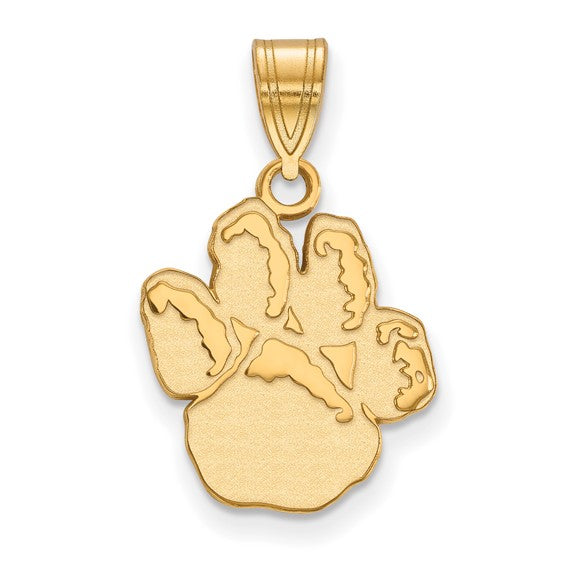 10ky University of Pittsburgh Medium Pitt Paw Pendant