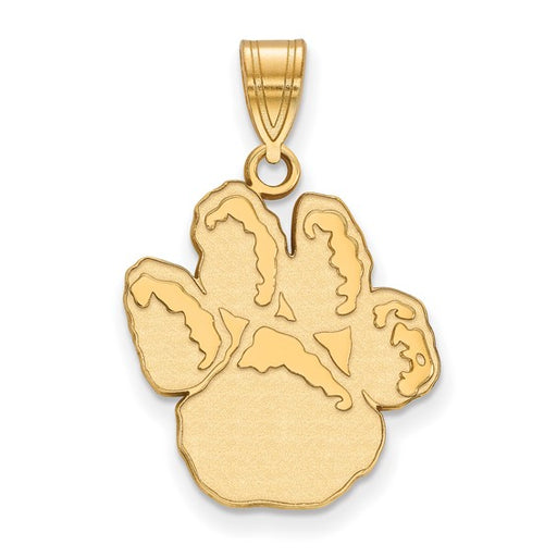 14ky University of Pittsburgh Large Pitt Paw Pendant