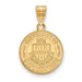 SS w/GP University of Pittsburgh Medium Crest Pendant