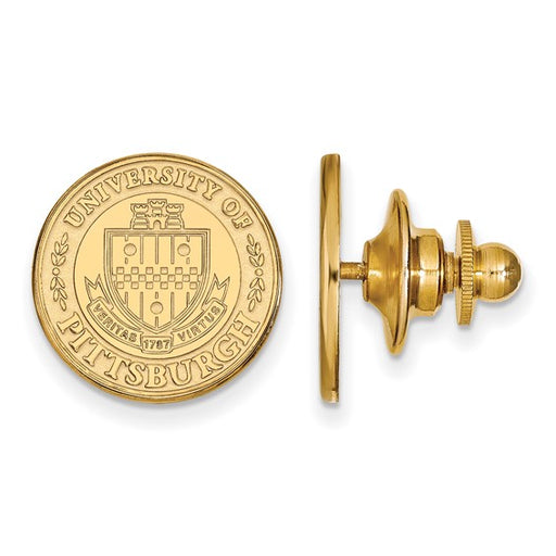 14ky University of Pittsburgh Crest Lapel Pin